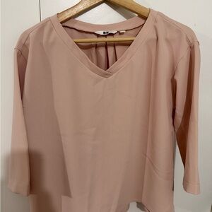 Uniqlo V-Neck Blouse